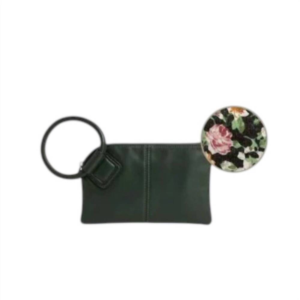 NEW COCO + CARMEN women's roxy wristlet in forest